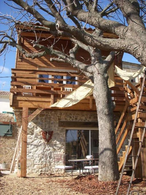 Un Havre De Paix Villa Aigues-Vives  Exterior foto